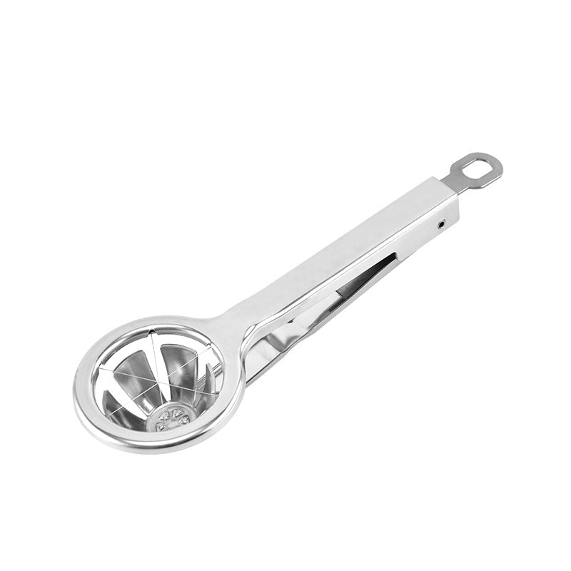 Egg Slicer Stainless Steel – Heavy Duty Egg Cutter for Hard Boiled Eggs & Soft Fruits | Kitchen Essentials