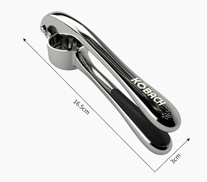 Garlic Press Heavy Duty Zinc Alloy Mincer & Crusher – Manual Kitchen Tool