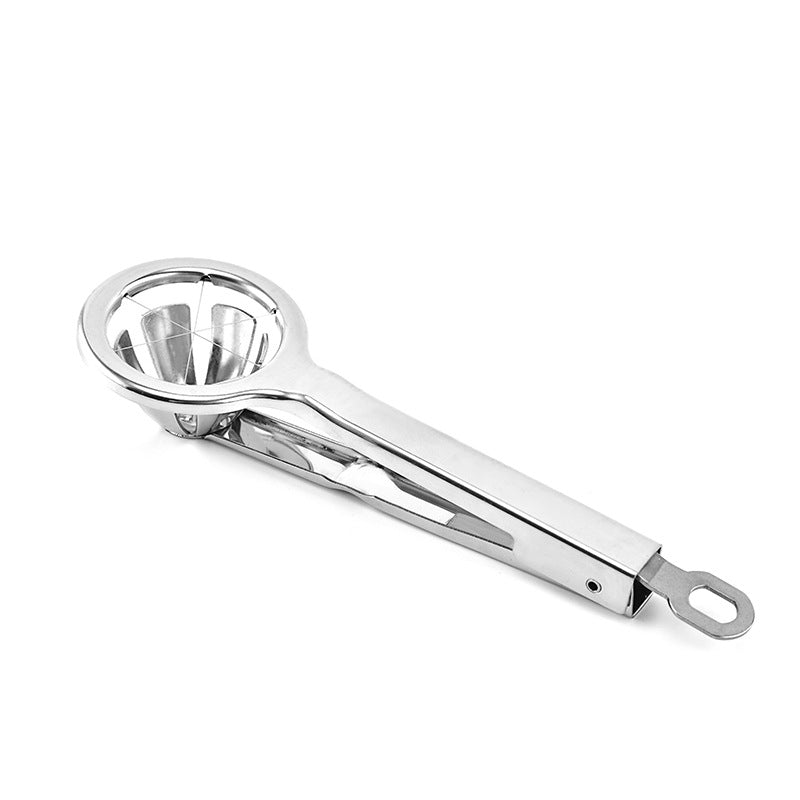 Egg Slicer Stainless Steel – Heavy Duty Egg Cutter for Hard Boiled Eggs & Soft Fruits | Kitchen Essentials